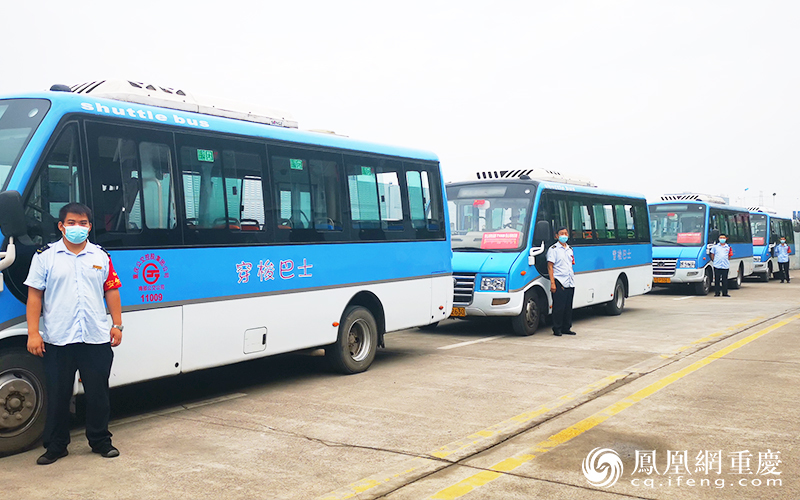 9月10日，重庆公路物流基地正式启动运营园区循环巴士