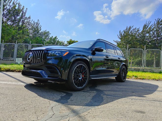 2021款奔驰gls63 amg大马力越野