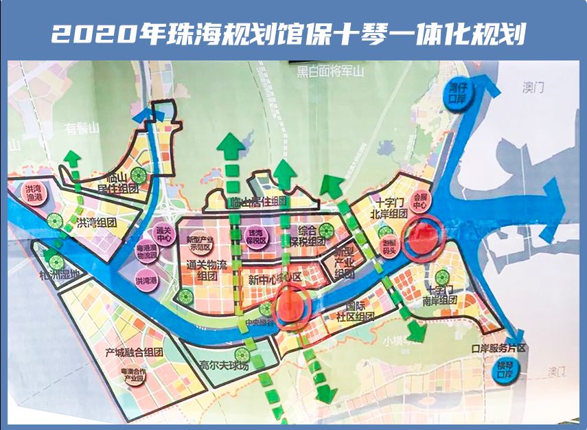 不难理解,在珠海十四五规划中,同样点明了保十琴一体化区域的方向
