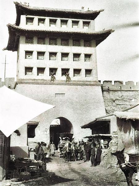 东稍门(位于现兰州市庆阳路)