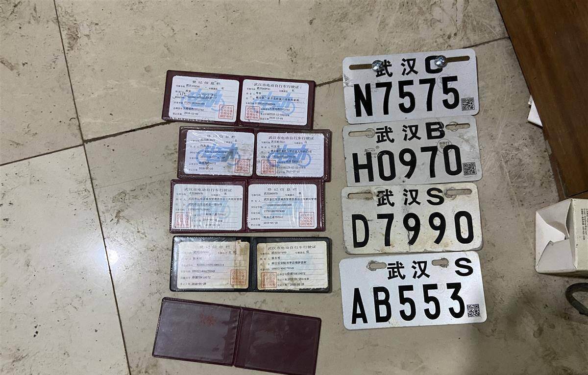 武汉汉阳警方打掉一个盗销电动车团伙