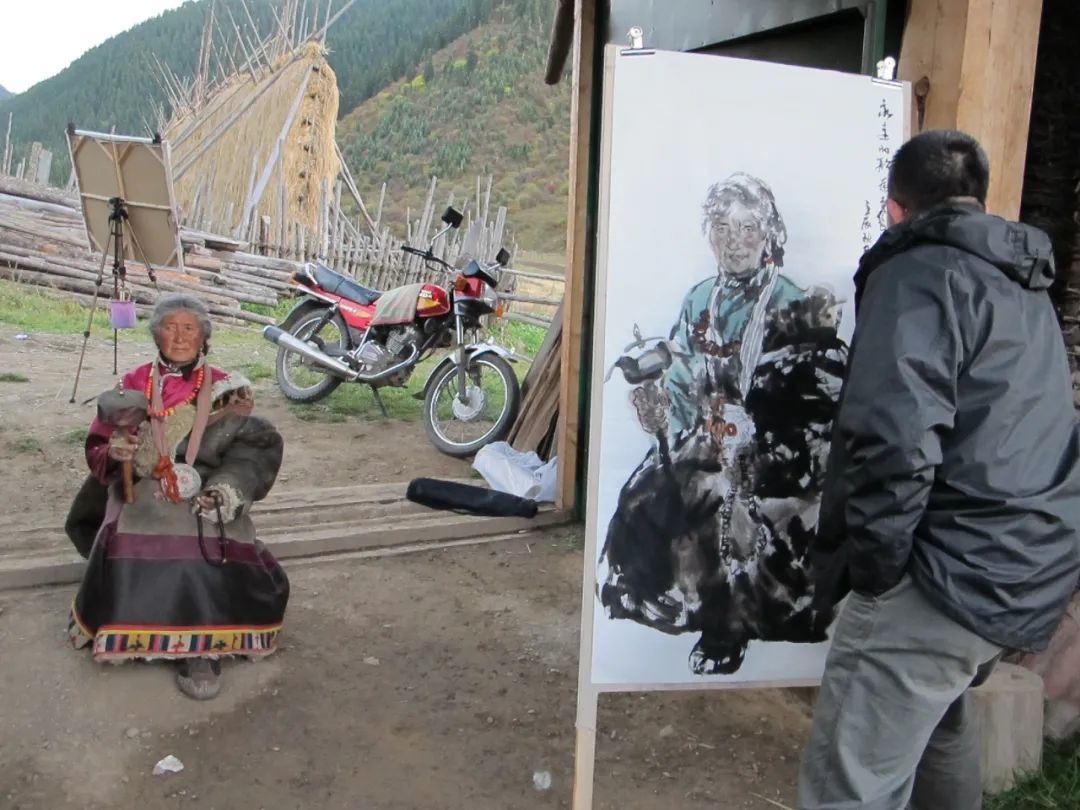 阿坝州若尔盖县写生