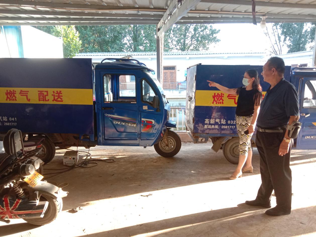 漯河市城管局全省率先开展燃气配送四统一保障市民安全用气最后一公里