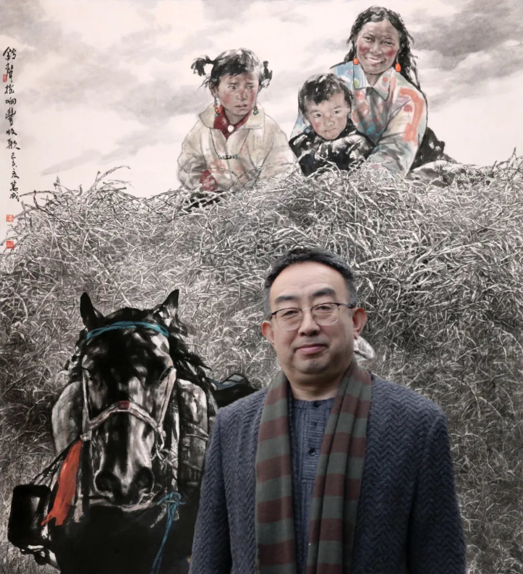 艺术家王万成【陇上行】:生命原初的感动与光芒