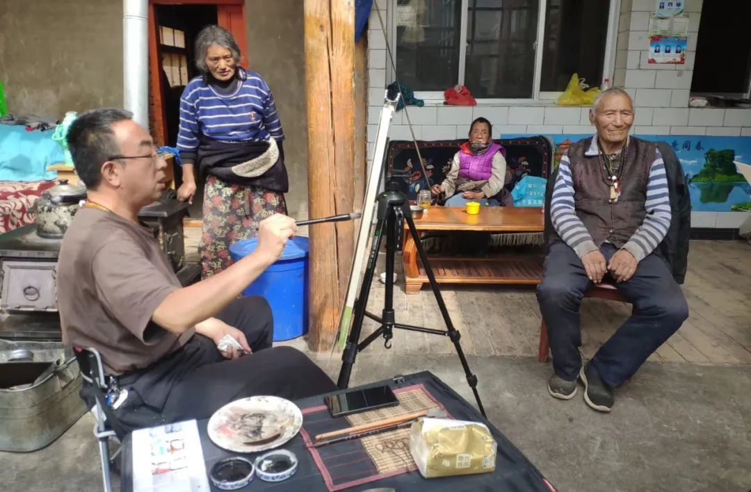 甘南州尕秀村写生