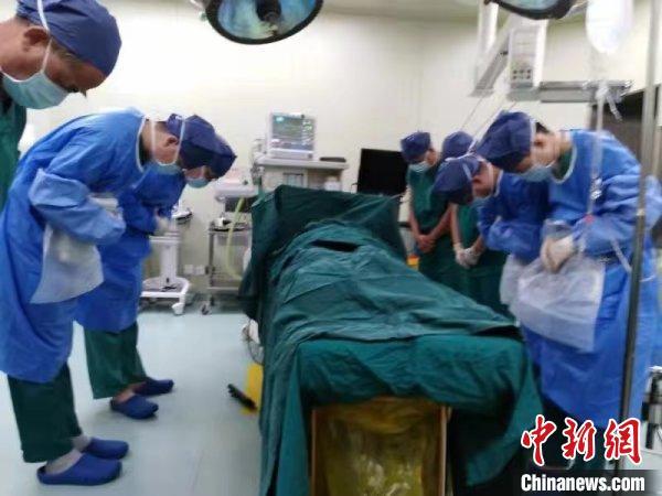 13岁女孩临终捐献器官。 瑞安市委宣传部供图