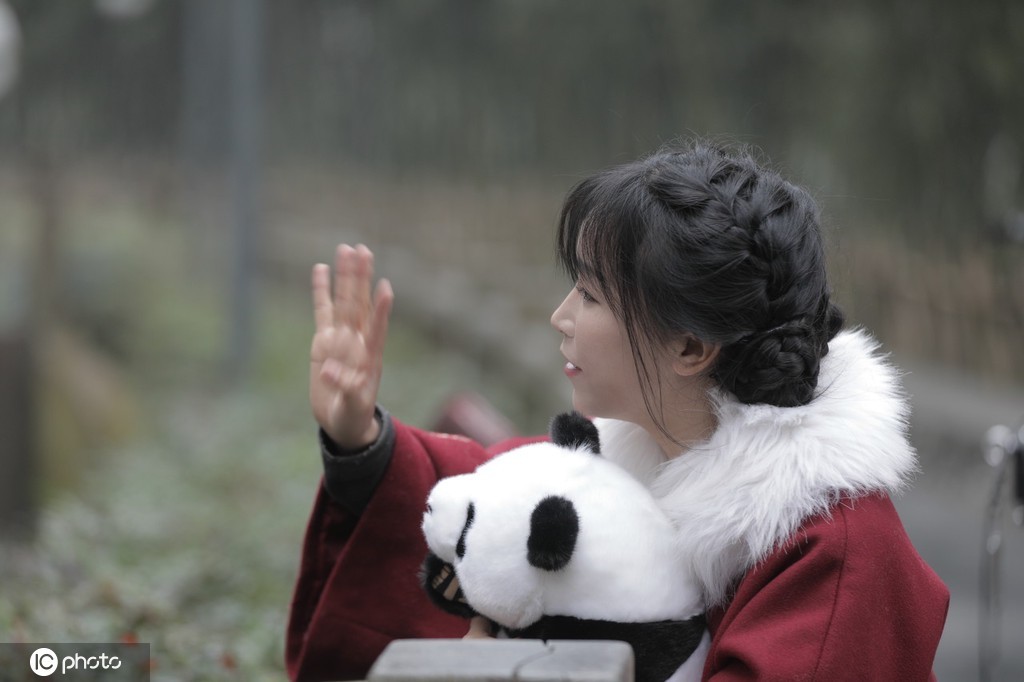 (图:拥有两千万粉丝的李子柒。)