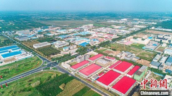 河北安国现代中药工业园区 安国市委宣传部供图