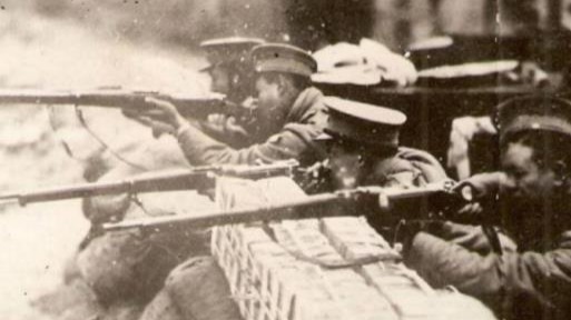 淞沪会战：陈树生全身绑满手榴弹纵身跳下，与敌人同归于尽