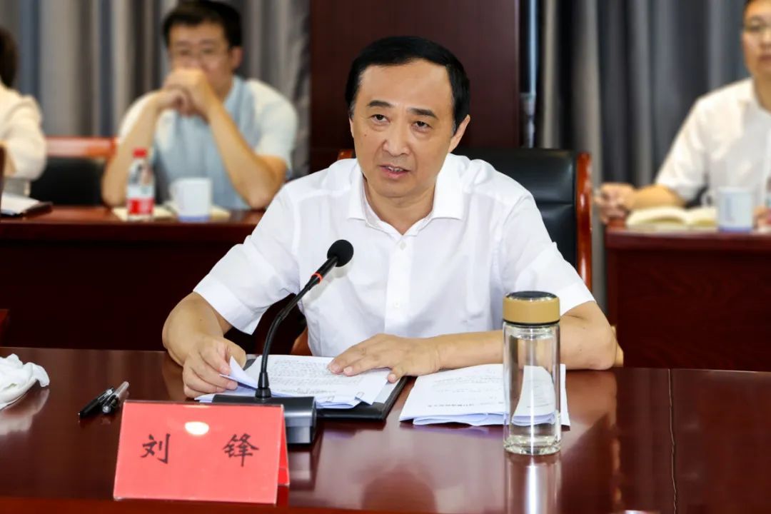 刘锋讲话。(余乐俭 摄)