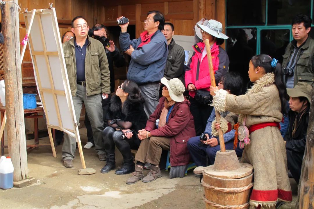 甘南州尼巴村写生