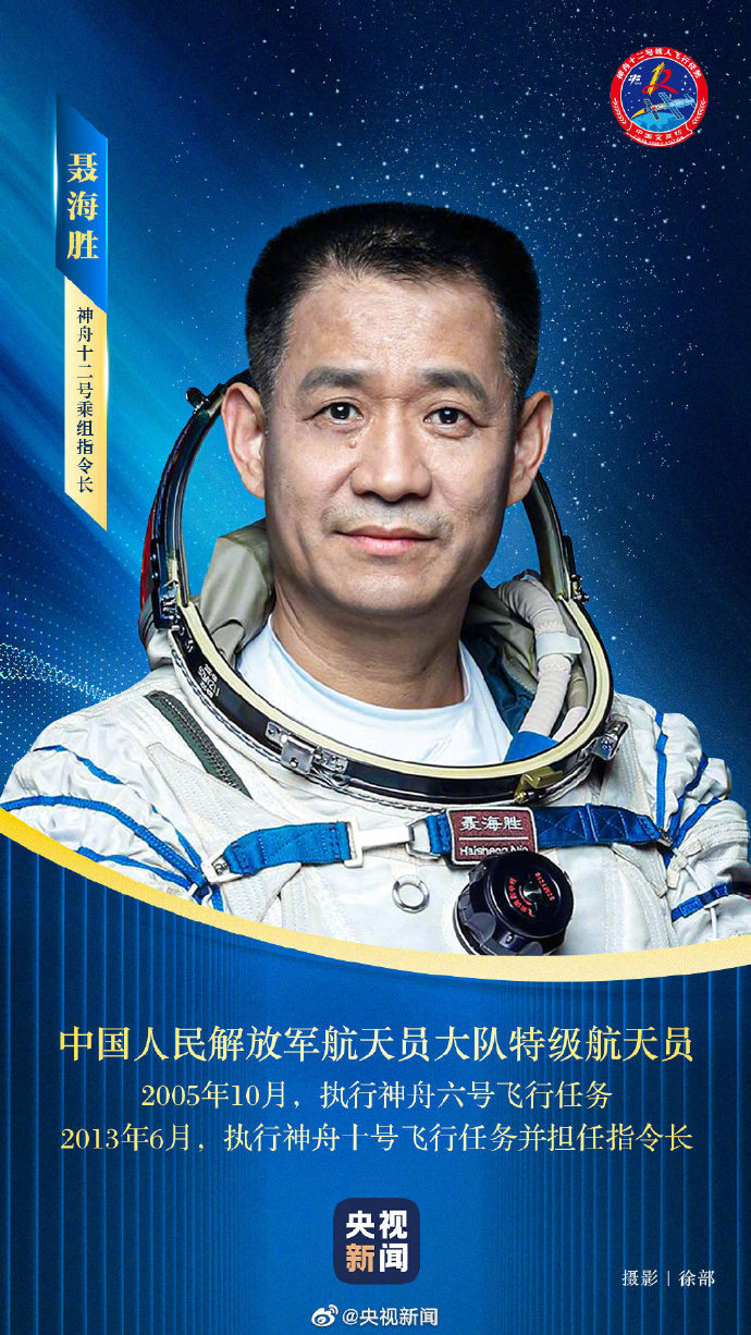 今天是航天员刘伯明生日 回家就是最好的生日礼物