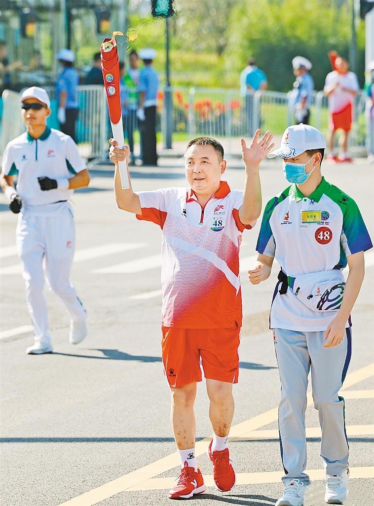 魏国光 （西安报业全媒体记者 谢伟 摄）