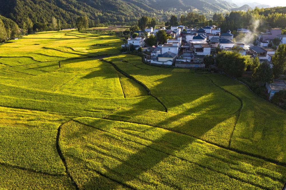 河南鲁山美丽乡村多姿多彩