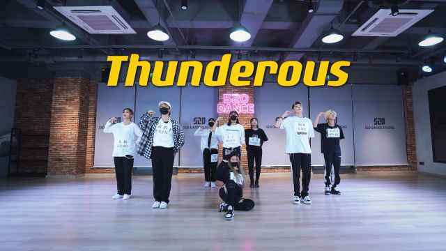 【孙子团训练】Stray Kids-Thunderous舞蹈翻跳练习室直拍