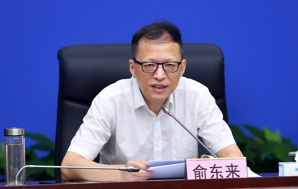 舟山市委书记俞东来:抓紧做好台风来临前的各项防御工作