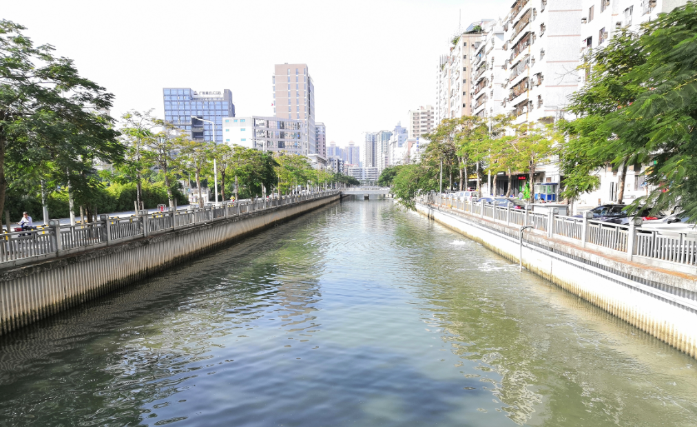 消除黑臭河涌成为虎门人家门前风景