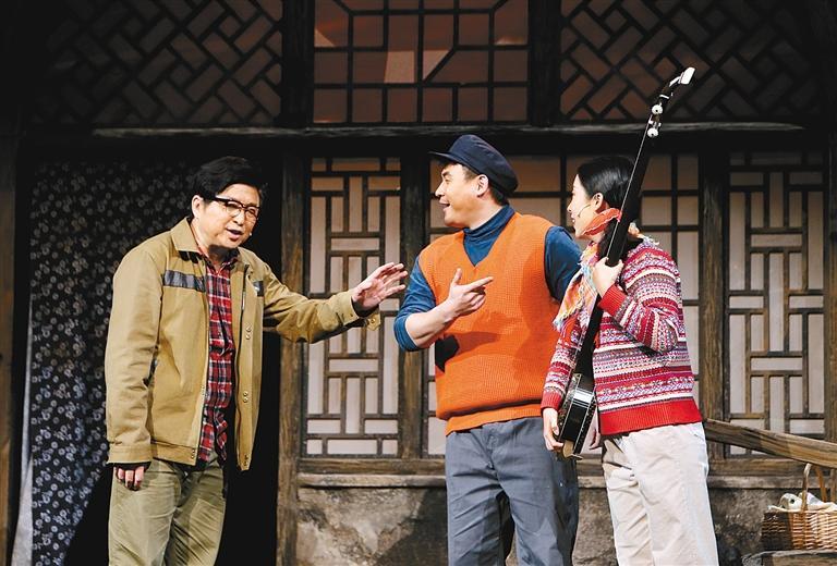 话剧《路遥》 剧照 (资料图片)