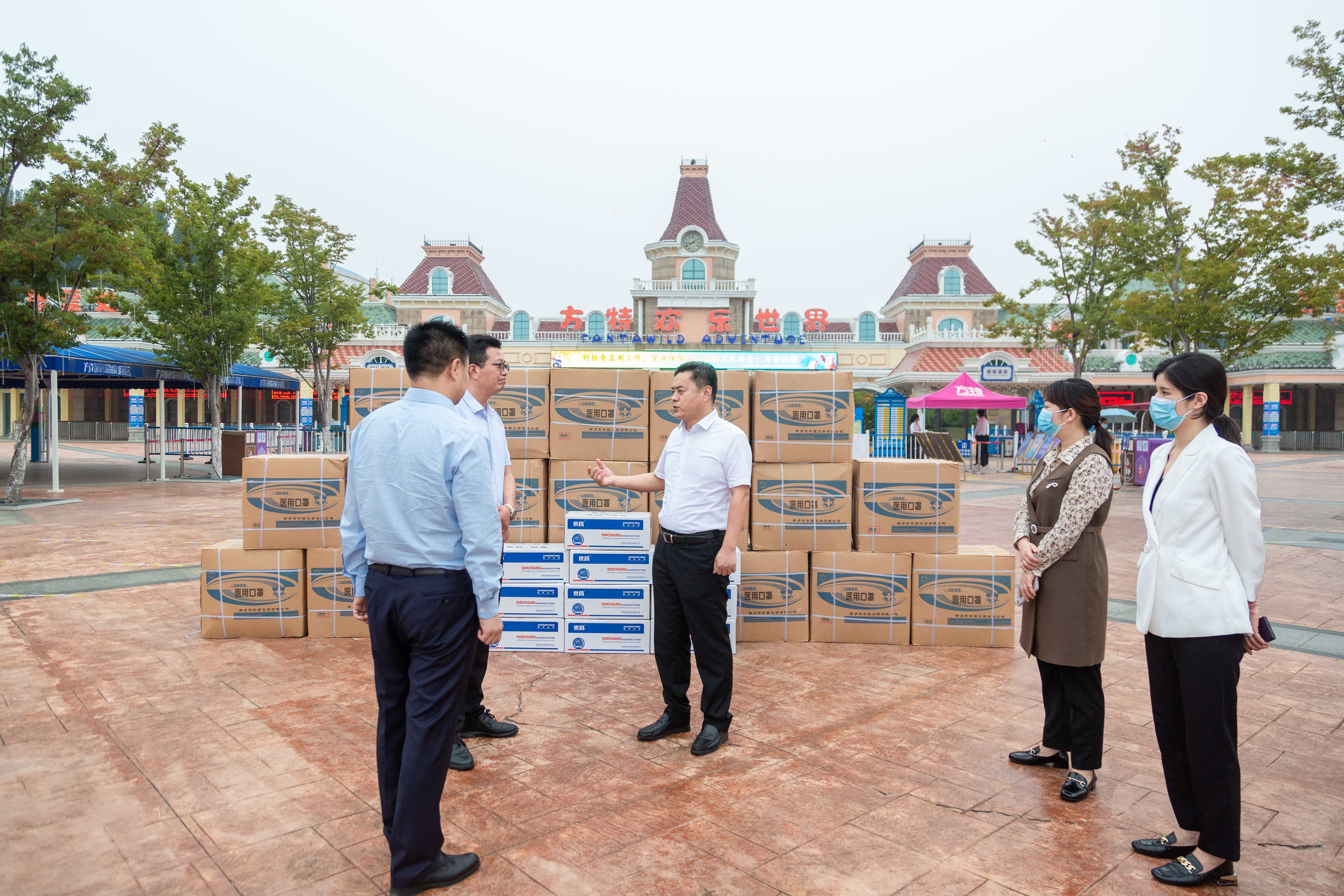 中牟县委常委,组织部长曹可艳深入景区开展"万人助万