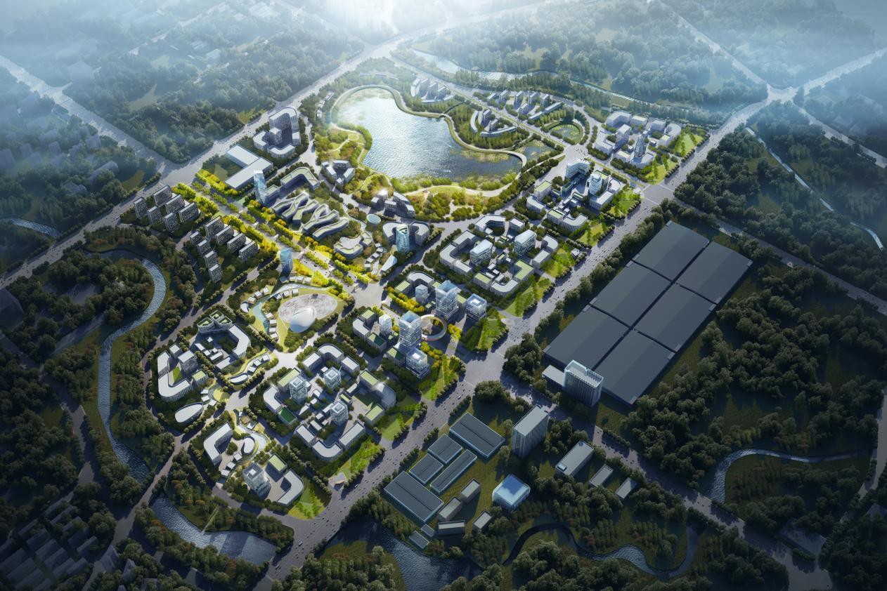 "智慧农业谷"——宇桥产业园建成效果图