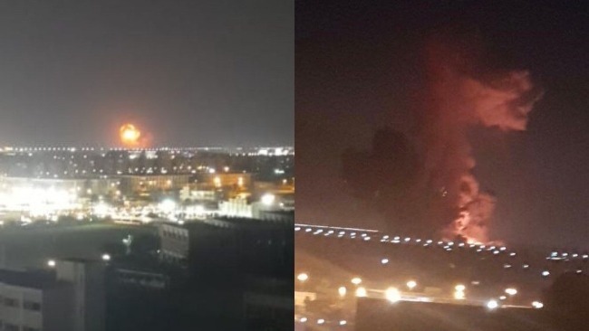 美军驻伊拉克基地911当天遭无人机袭击 机场附近爆炸数次