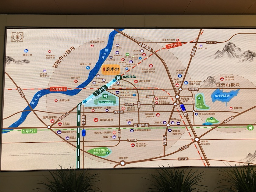 项目区位图 图片来源：界面山东