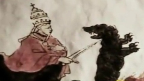 在《诺查丹玛斯预言》中作画的人，为何不敢大方承认？