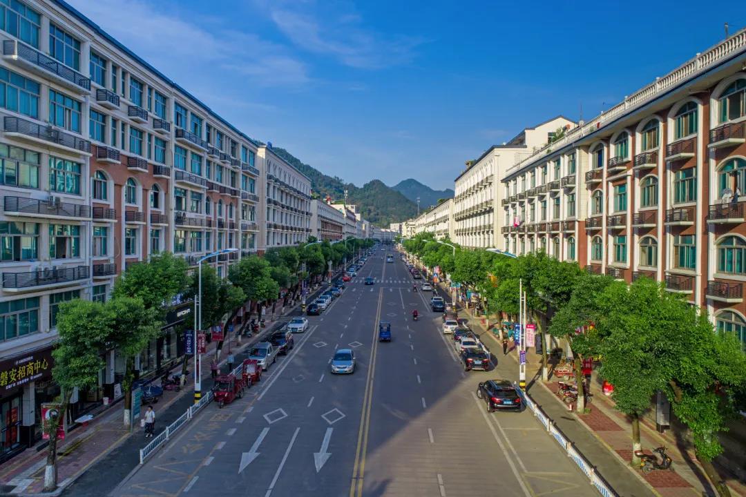 老家磐安旧城新貌一城三片展新颜