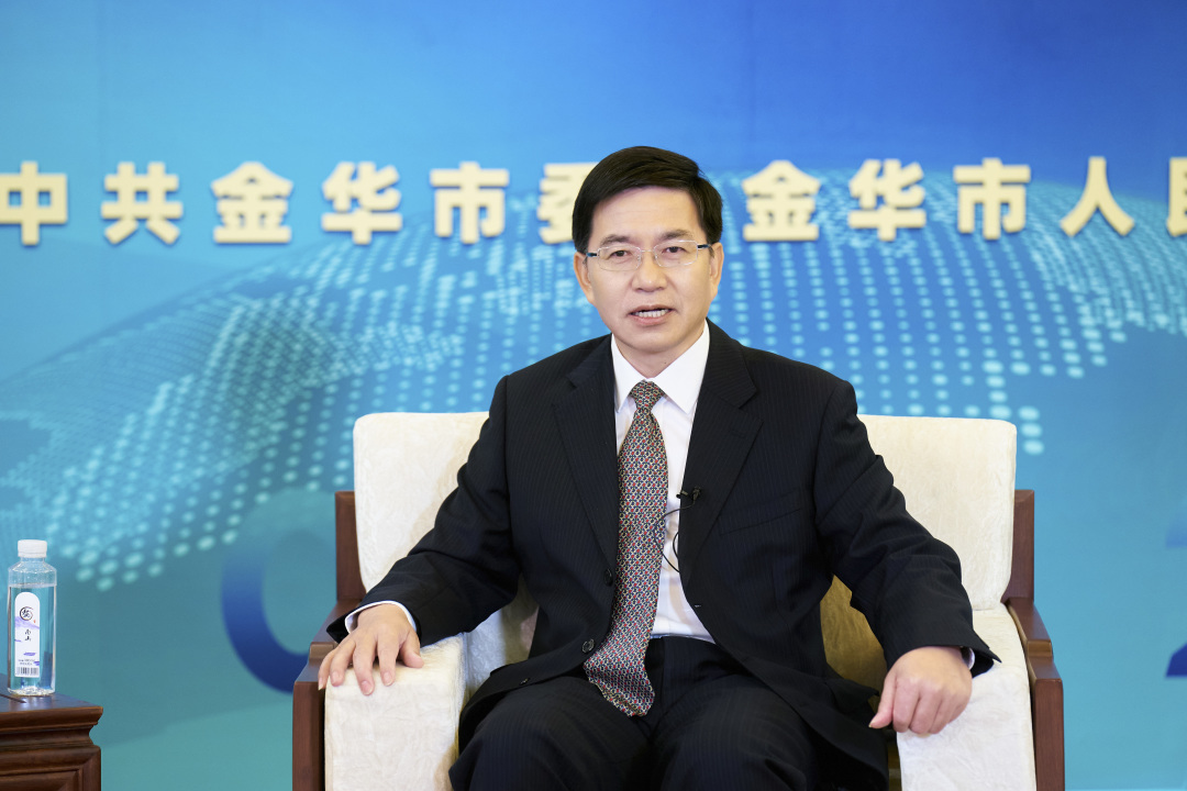 《环球访谈》:大家好,今天我们很荣幸邀请到浙江省金华市委书记陈龙