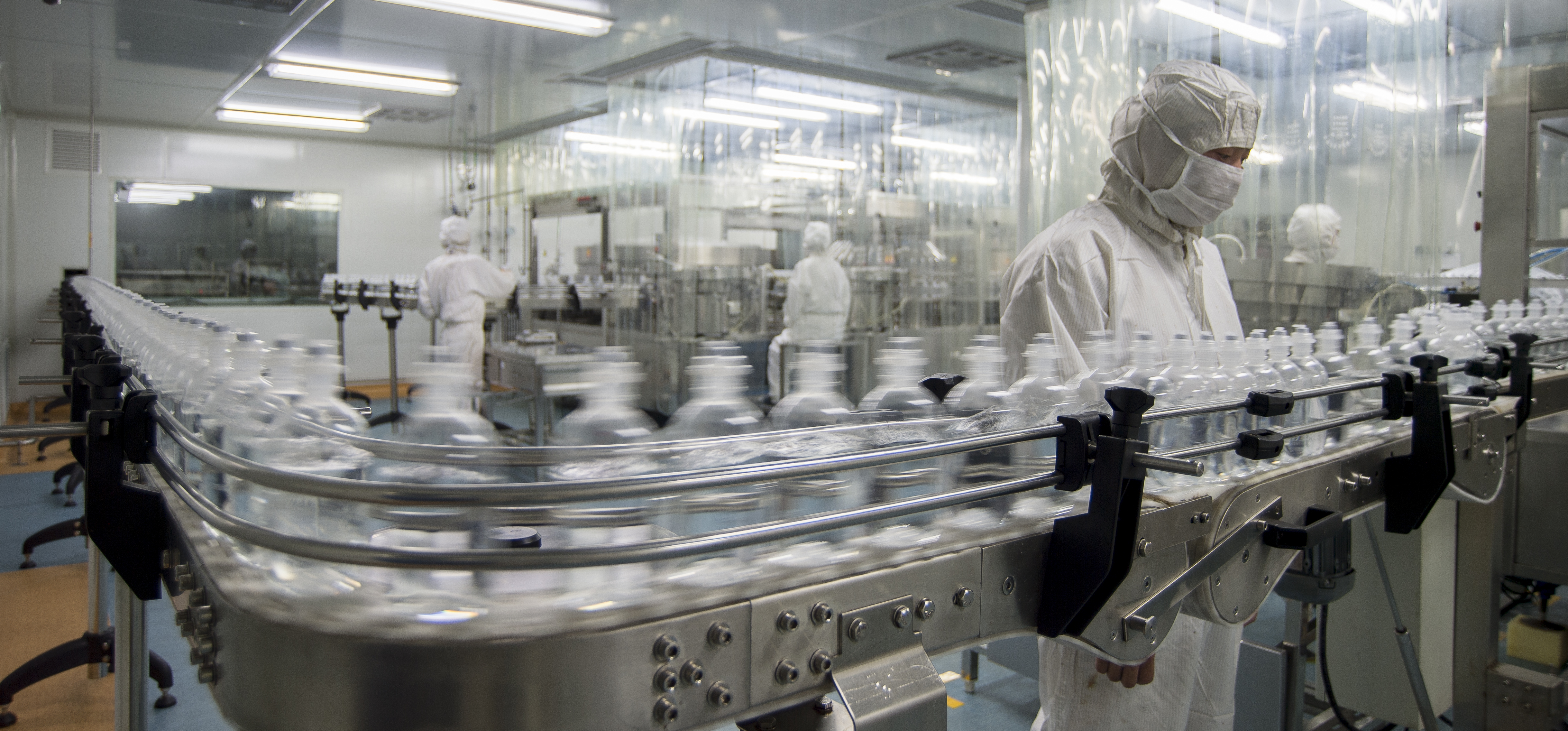 哈三联药业大容量注射液生产线