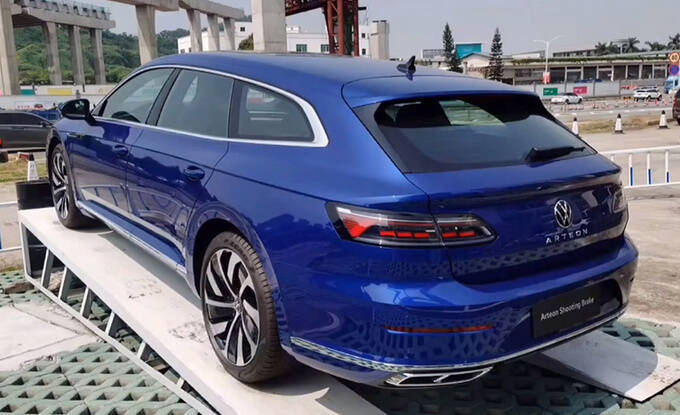 大众进口cc猎装版到店实拍 年内上市 预计30万起售-图3