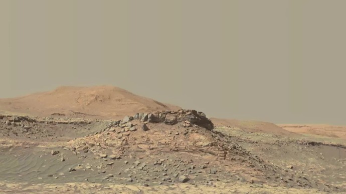 火星最新的全景表面图，看得人眼花缭乱