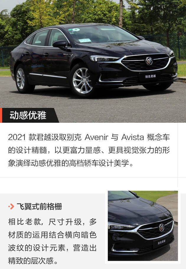 20万买中高级轿车 试别克全新君越525t