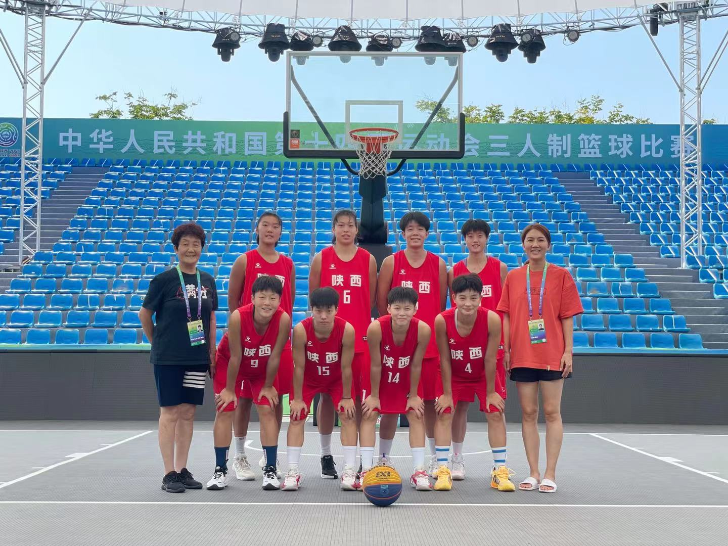 西安交大附中女篮队