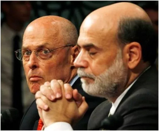 图注:美联储主席和财政部长