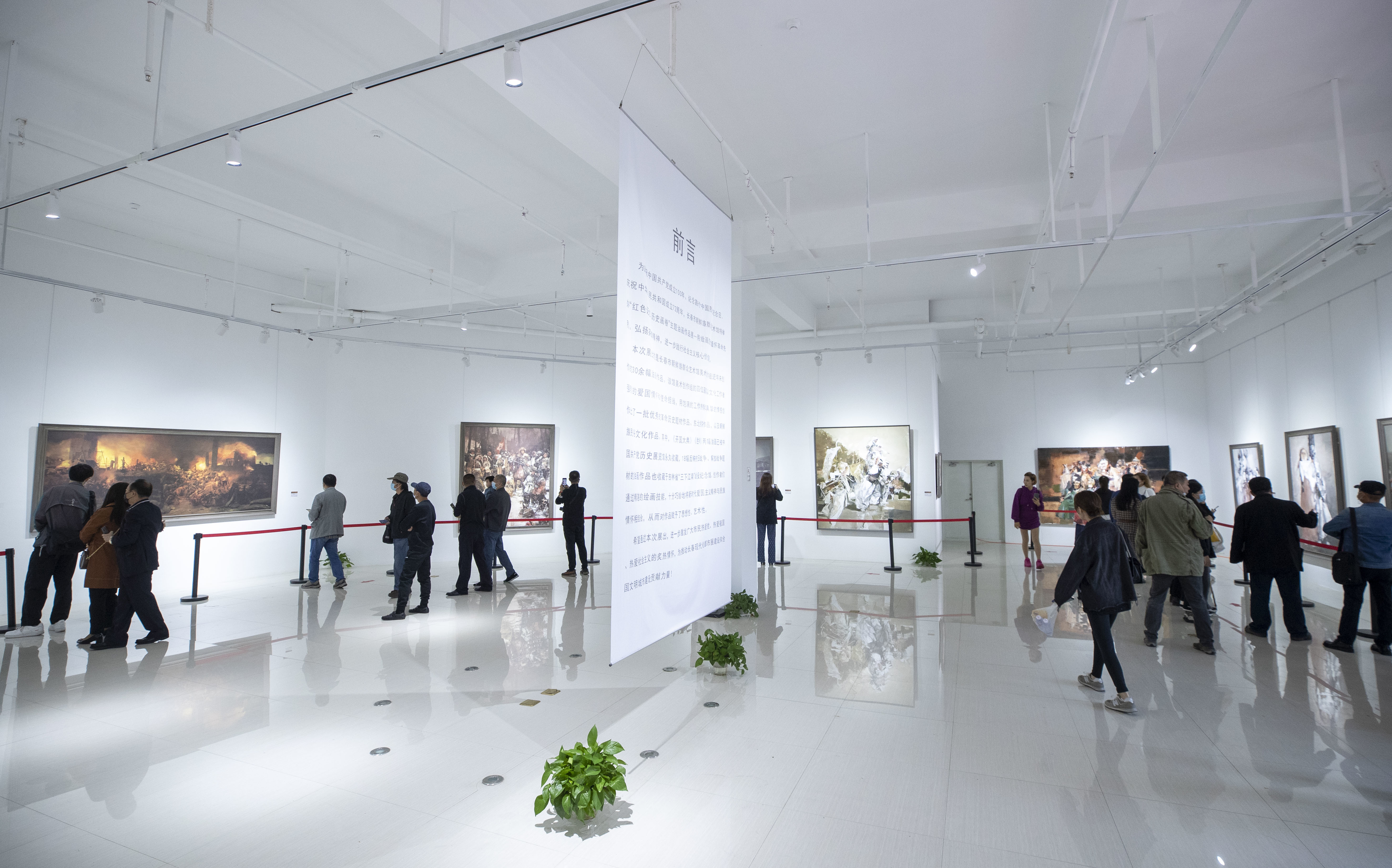 “红色记忆 历史画卷”主题油画展启动仪式成功举办