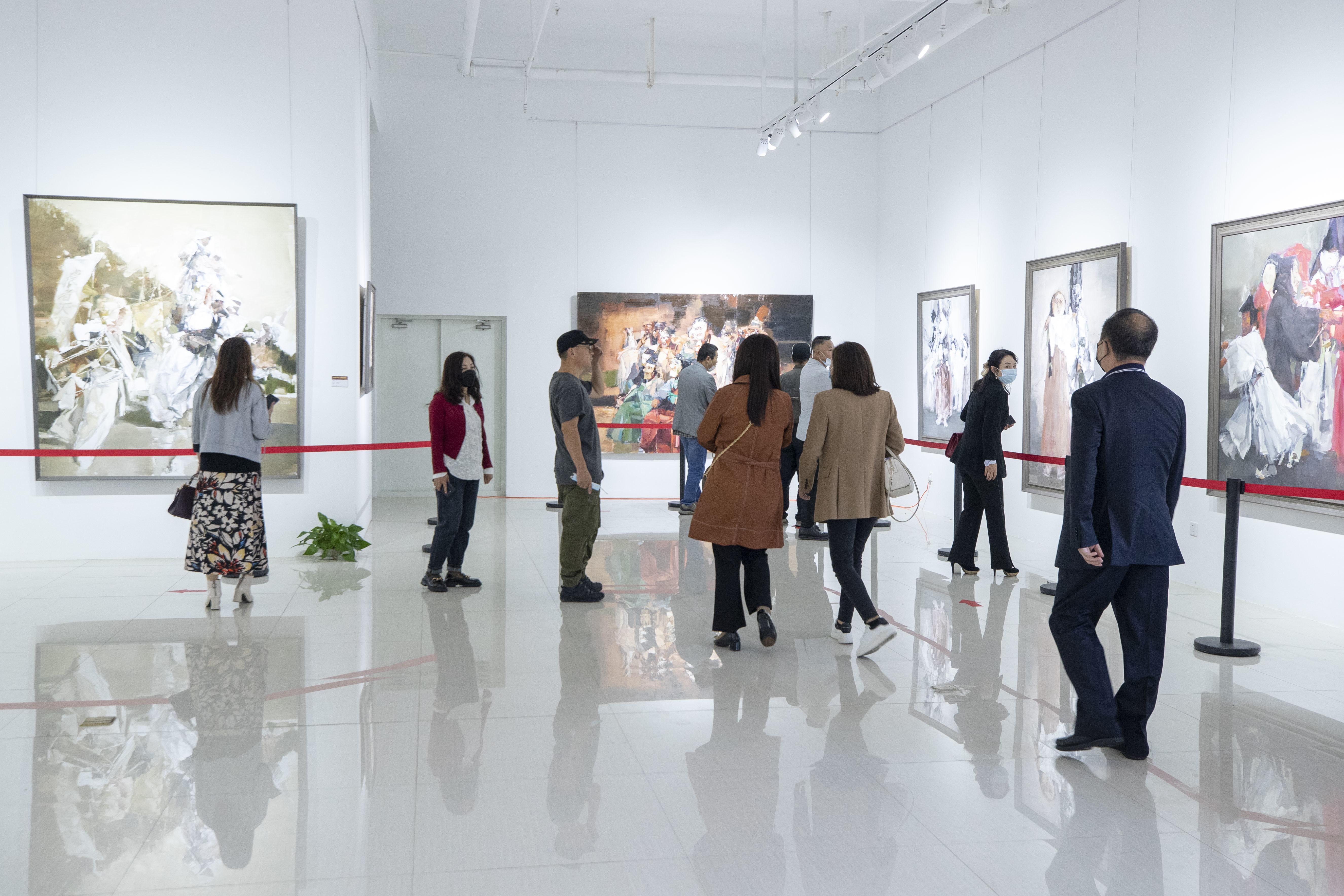 “红色记忆 历史画卷”主题油画展启动仪式成功举办