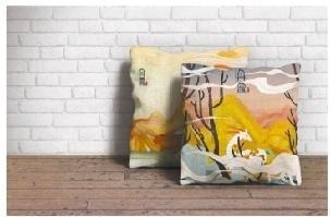 “丹霞土小七”抱枕