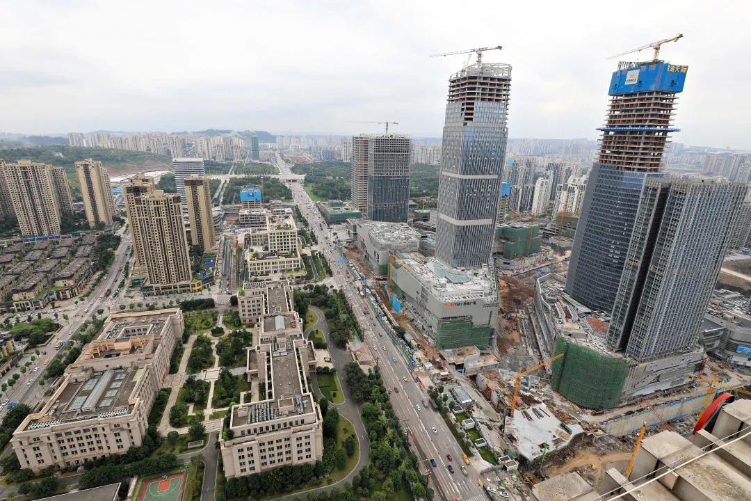 渝北书记于会文调研空港新城开发建设建设高品质生活宜居新区