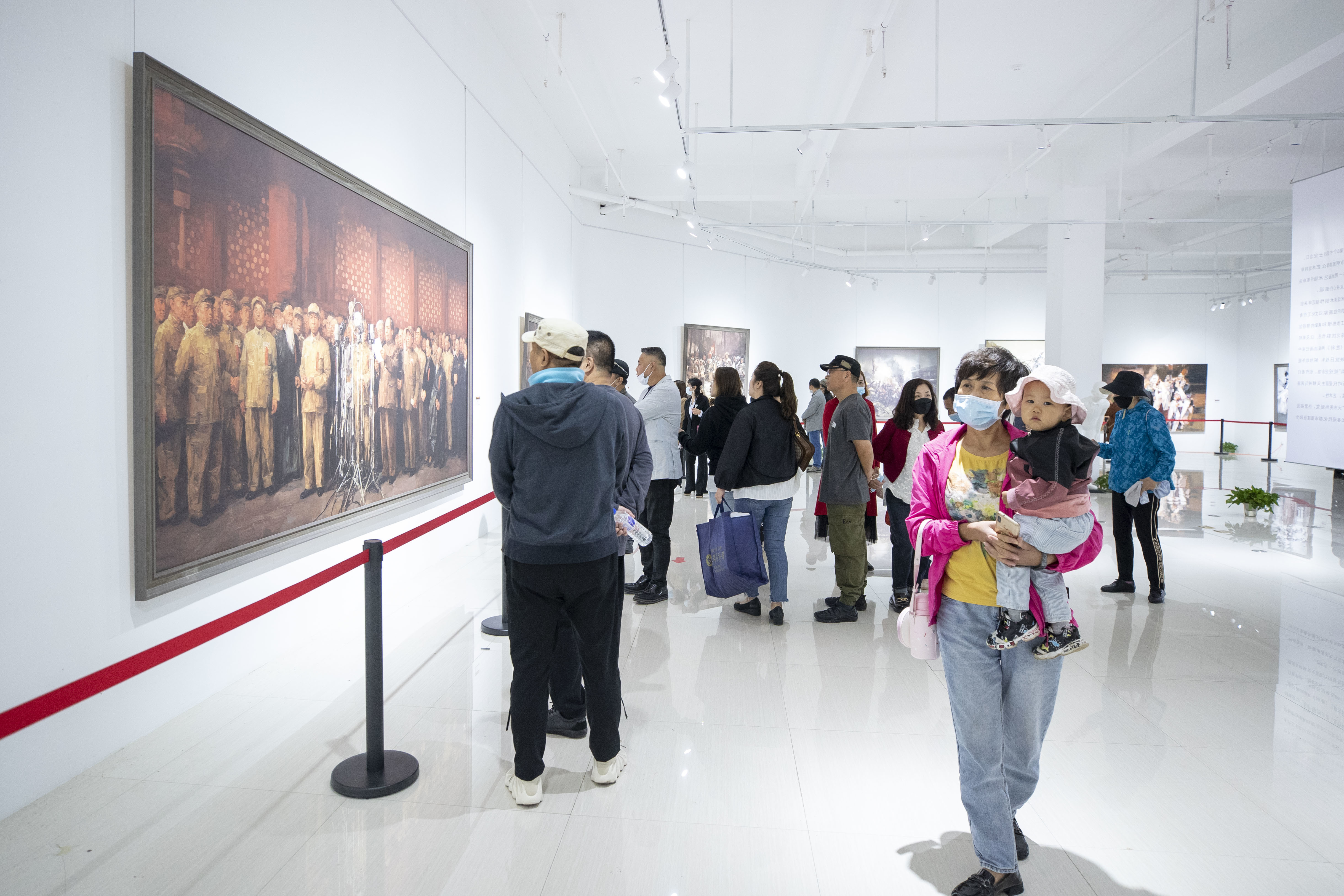 “红色记忆 历史画卷”主题油画展启动仪式成功举办