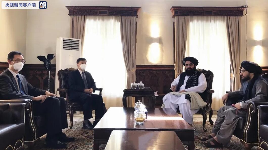 驻阿富汗大使会见中国驻阿富汗大使：中国首批援阿越冬物资将于近日抵达