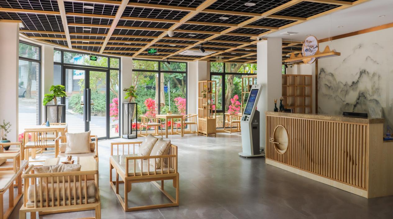 图为:西樵山碧云山舍民宿.