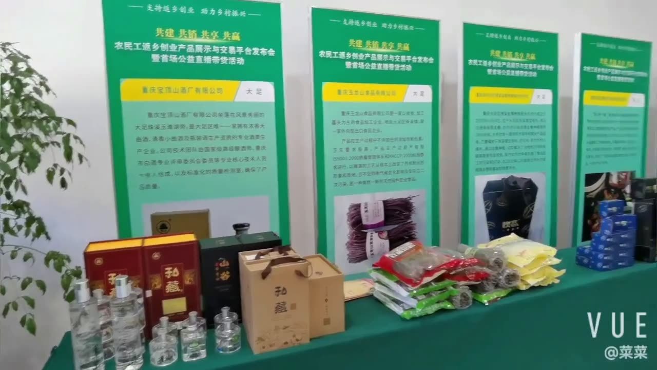 “线上+线下”双流量“带货”重庆市农民工返乡创业产品展示与交易平台正式上线