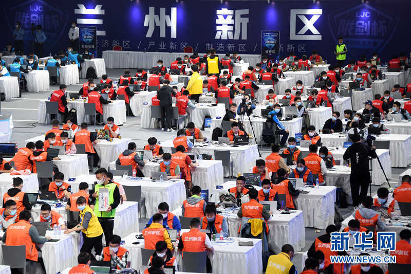 图为大赛现场 新华网发（丁凯 摄）