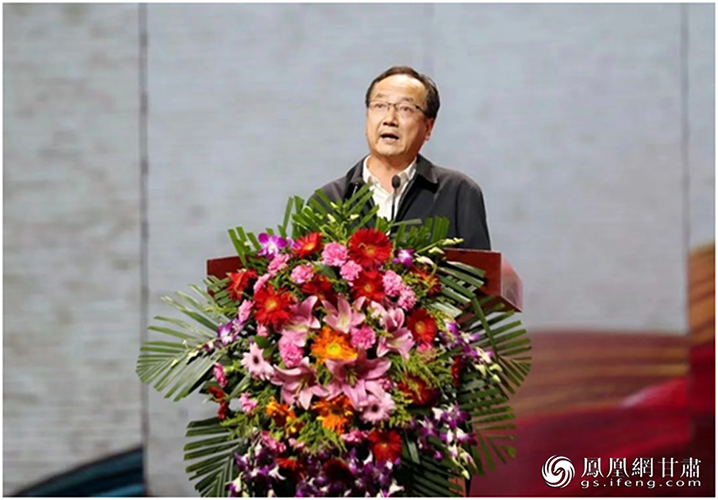 甘肃省文旅厅党组成员、副厅长吕兴来致辞 甘肃文化和旅游厅供图