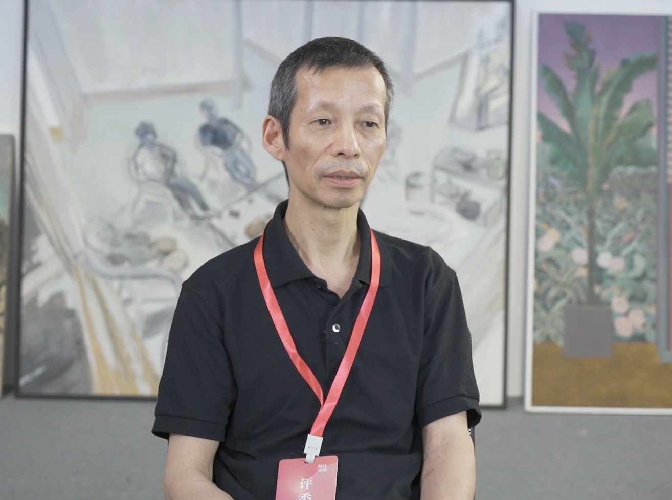 中国油画学会理事,中国美术学院教授章晓明