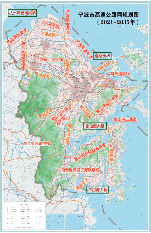 涉及北侖寧波市高速公路網規劃發佈