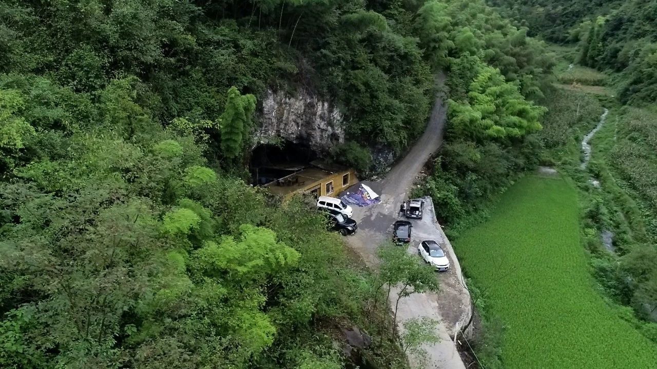 最后的山顶洞人一户人家住山洞过世外桃源生活，靠酿酒年入百万