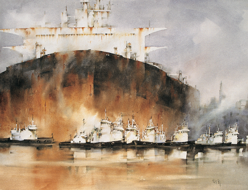 高东方《老船》