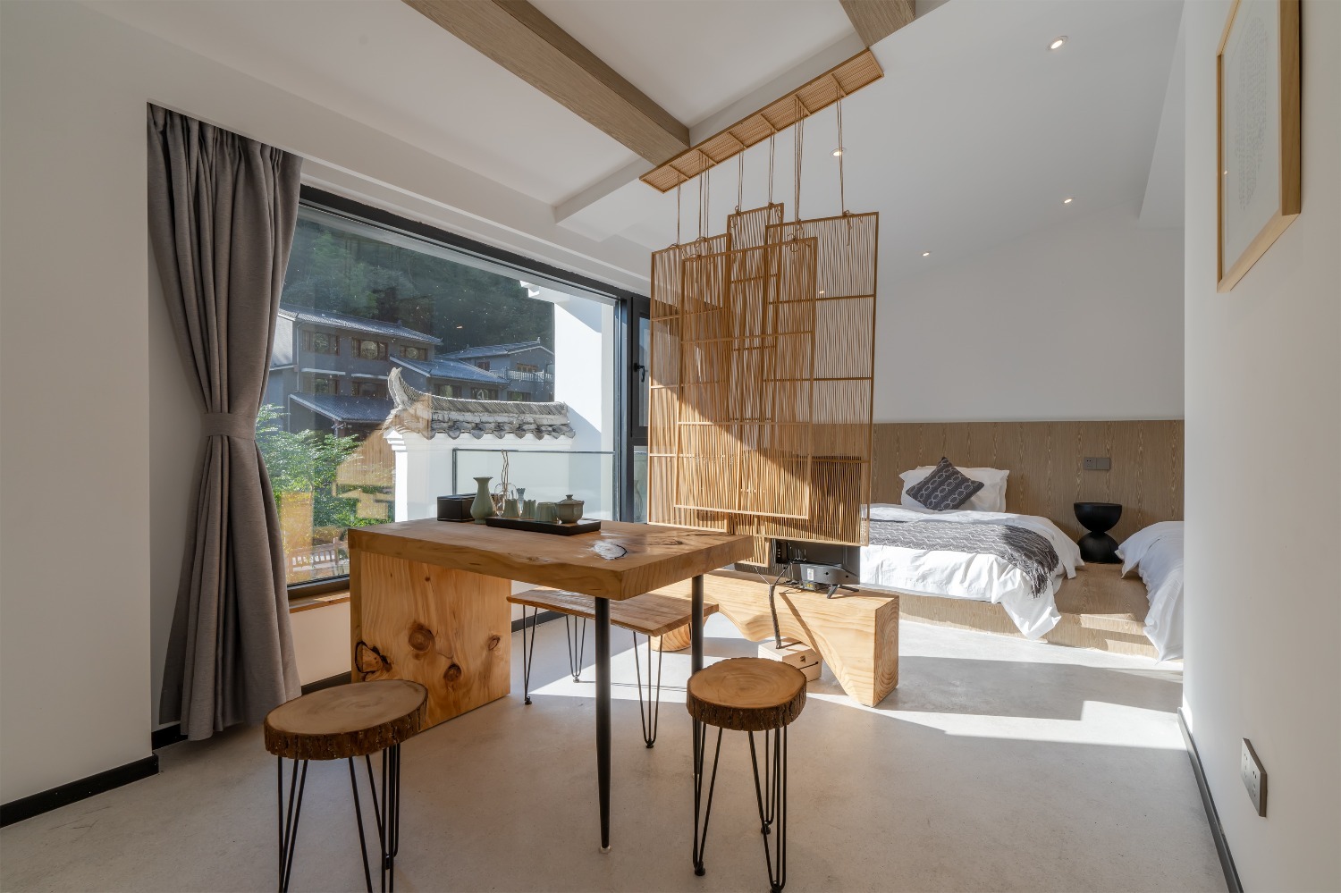 山语间民宿实现24小时茶生活